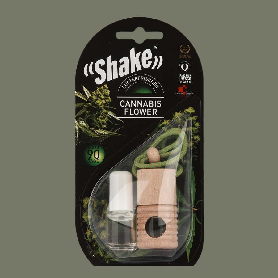 Shake Auto Lufterfrischer Vanille  natürliche Alternative zum Duft-Baum